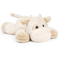 Peluche Vache Douce et Mignonne, Cadeau d'Anniversaire Unisexe pour Bébés 0-24 Mois (50 cm, 1,5 kg)