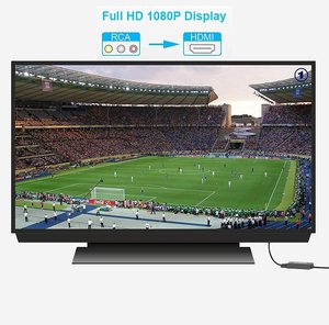 Cable AV <span class=keywords><strong>a</strong></span> <span class=keywords><strong>HDMI</strong></span>, <span class=keywords><strong>Adaptador</strong></span> RCA <span class=keywords><strong>a</strong></span> <span class=keywords><strong>HDMI</strong></span> 1080P, Conversor de Audio y Video Compuesto CVBS Compatible con PAL NTSC para Laptop, PC, <span class=keywords><strong>VHS</strong></span>, VCR, Cámara - Product Image 6