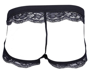 Ingrosso intimo Sexy da uomo in pizzo a tre punti biancheria intima Sexy in pizzo Sexy biancheria intima Sexy da donna - Product Image 3
