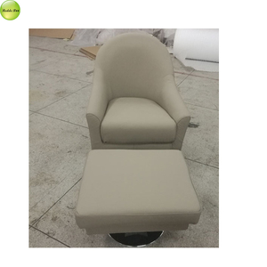 Sillón de salón con acento moderno grande para sala de estar con silla de acento cómoda otomana, sillón <span class=keywords><strong>ancho</strong></span> de terciopelo de lujo - Product Image 5