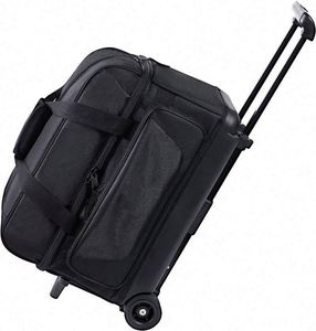 Échantillon Gratuit Nouveau Sac de Bowling à Double Roulettes avec Compartiment Séparé pour Chaussures de Bowling Sac de Bowling à Roulettes - Product Image 1