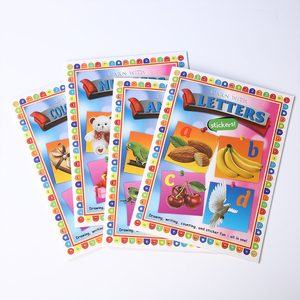 Trái cây động vật giáo dục sớm nhãn dán này mẫu giáo giác ngộ Câu Đố trẻ em nhìn vào hình ảnh biết chữ - Product Image 2