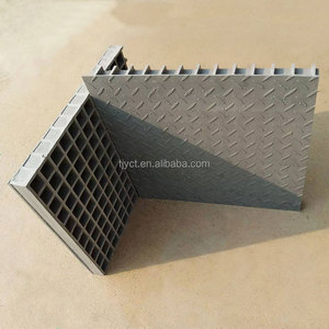 Rejilla de Malla de FRP para Pisos en la Industria Química y Marina, Superficie Antideslizante - Product Image 2