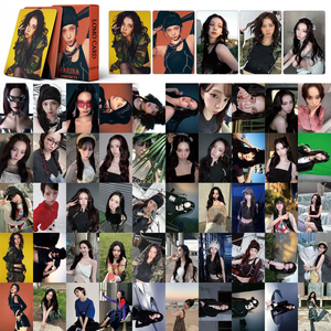 55 unids/caja KPOP invierno Karina Whiplash álbum nuevas tarjetas fotográficas moda <span class=keywords><strong>Ins</strong></span> concepto foto Selfie Lomo tarjeta postacards Fans colección - Product Image 3