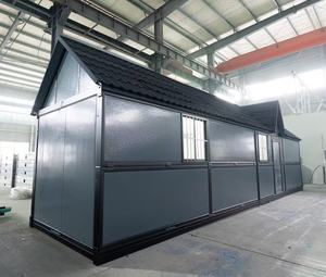 Nouveau design 40ft pliable Container House maison pliante pour dortoir d'étudiants - Product Image 1