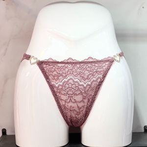 Nouvelle lingerie d'été pour femme en dentelle brodée, confortable, avec boucle Love Loop, culotte triangle - Product Image 2