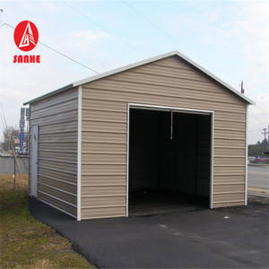 شراء مباشرة الصين الجاهزة إطار فولاذي سيارة مرآب لإيقاف السيارات البناء كراج متنقل - Product Image 5