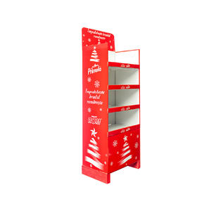 Supermarket Retail Foldable Display Rack <b>Stand</b>-Up Cardboard Store Promotion <b>Stand</b>-Up Display - Product Image 1