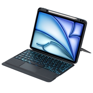 HY-11B Suspension Detachable Touch Backlight <strong>Bluetooth</strong> <strong>Keyboard</strong> case for <strong>iPad</strong> Air 11 2024 Air5 Air4 10.9 <strong>ipad</strong> Pro 11 - Product Image 1