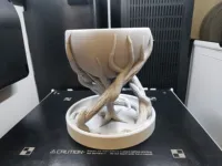 Nouveau modèle de pot de plantation STL pour racines d'arbres, pot en forme de main pour la plantation de racines d'arbres, design nordique, robuste et durable