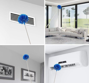 Plumero de Chenilla Extensible y Reutilizable con Mango Largo para Limpiar Ventiladores de Techo, Lámparas de Araña, Persianas de Techo Alto y Muebles - Product Image 3