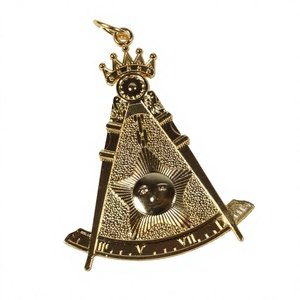 Factory Made Craft Past Masters <b>Collar</b> Jewel Masonic Regalia Jewel Freemasons Jewel for Uniform - Product Image 1