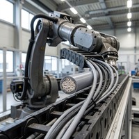 Großhandel LiYCY 18-adriges Abgeschirmtes Steuerkabel Grau Verzinntes Kupfergeflecht Abgeschirmtes Signalkabel für SPS-Automatisierungspanel