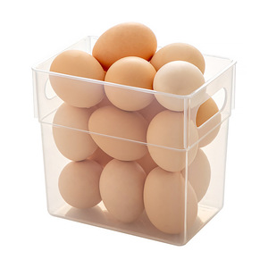 Boîte de rangement transparente pour réfrigérateur Kashiwamonoya, qualité alimentaire, pour légumes, fruits, œufs, organiseur de tiroir, ensemble de séparateurs - Product Image 3