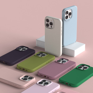 <span class=keywords><strong>Custodia</strong></span> in silicone <span class=keywords><strong>originale</strong></span> di fabbrica, bestseller, con ricarica magnetica, morbida e antiurto per <span class=keywords><strong>iPhone</strong></span> 17 16 15 14 Pro Max - Product Image 6