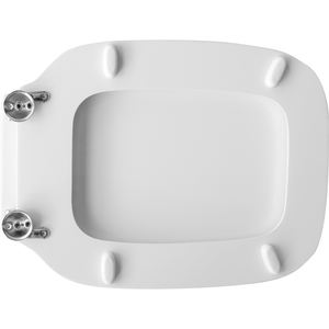 Couvercle de toilette moderne Flaminia Ciottolo en forme carrée, en bambou, bois, plastique PP, bidets électroniques UF pour la salle de bain à domicile - Product Image 2