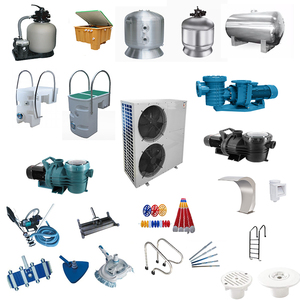 Equipo Completo para <span class=keywords><strong>Piscina</strong></span> de Spa Grande con Luz LED IP68 y <span class=keywords><strong>Robot</strong></span> <span class=keywords><strong>Limpiafondos</strong></span>, Accesorios de Acero Inoxidable para Niños - Product Image 2