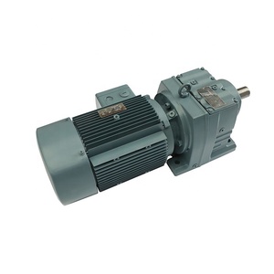 Bibo R37เหล็กหล่อ Rf37 Rf47 R47กระปุกเกียร์, กระปุกเกียร์แบบหมุน20แรงม้าอัตรา20:1ฟุต/หน้าแปลน - Product Image 5