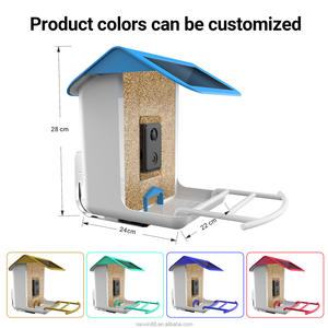 뜨거운 판매 스마트 조류 피더 카메라 AI 인식 조류 종 야외 야생 동물 카메라 피더 - Product Image 2