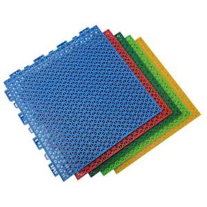 Dalles de sol en PP à emboîtement, fournisseur de sols sportifs pour hockey sur patins en ligne / dalles de sol de basketball en extérieur - Product Image 1