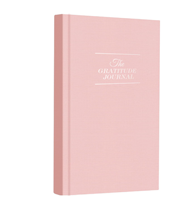Journal de gratitude en tissu de lin original, agenda 2025, planificateur en tissu, carnet avec dorure en relief