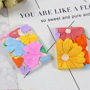 Ensemble de deux pièces de <span class=keywords><strong>marguerite</strong></span>, chrysanthème, feuille de ginkgo, parfum de pierre diffusé, plaque de cire, gypse décoratif, moule en silicone - Product Image 4
