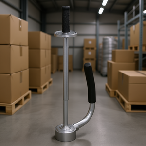 Distributeur de film étirable, support de rouleau de 12 à 20 pieds, fonctionnement manuel, emballage de cartons, résistance industrielle - Product Image 2