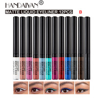 Crayon de maquillage multicolore pour les yeux, pailleté, effet « Silkworm », pour les cils et les paupières