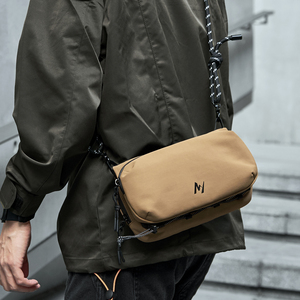 MOYYI Sacs à bandoulière légers pour <span class=keywords><strong>téléphone</strong></span> pour hommes Sac technique en corde d'extérieur Sac de sport pour bouteille de tou - Product Image 1