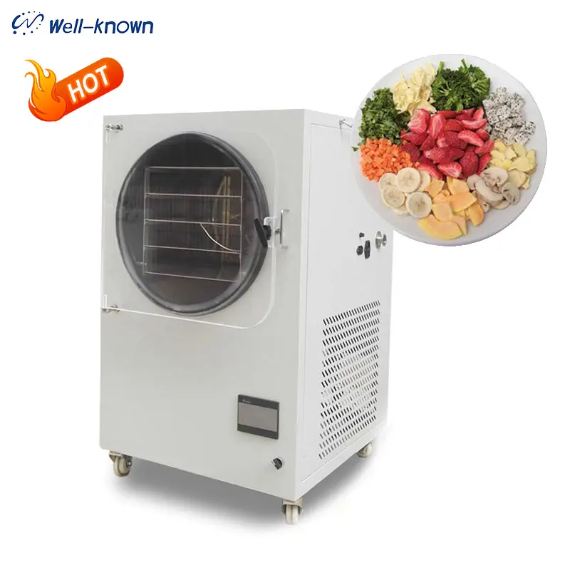 Great Effect Household Freeze Drying Freeze Dried Milk Tablets Freezer Dryer Food Vegetable Fruit Dehydrator Electric Heating 80