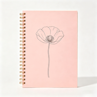 Carnet de notes mignon pour filles, agenda spirale Wire-O 2027 personnalisé A5 A6, planificateur quotidien, journal de prière musulman pour filles