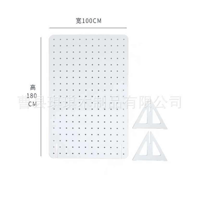 100*180 white square vertical stand (accessories optional)