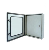 Boîte de distribution électrique grande taille en acier galvanisé, étanche IP66, anti-poussière et ignifuge