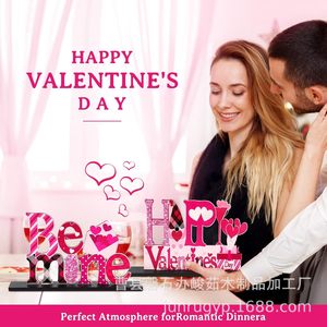 Valentine's Day Wooden Decorative Signs 3D Heart <b>Message</b> <b>Board</b> Multi Piece Package For Events And Parties - Product Image 2