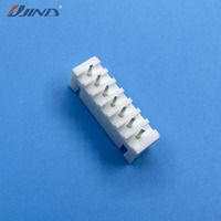 Connecteur de têtes de bornes SMT JINDA XH-7A 7 broches 2,5 mm pour PCB, traversant, en Nylon66 UL94-V0, avec contacts en laiton, prise mâle fil-circuit
