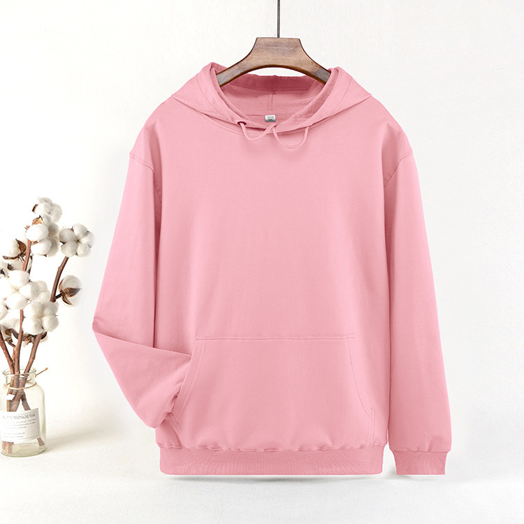 Custom Logo Blank Over Size Manufacturers Fashion Women'S Hoodie Plus Size 5xl Pullover Pink Hoodie Women