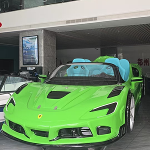 Lancha <span class=keywords><strong>de</strong></span> Alta Velocidad Estilo <span class=keywords><strong>Lamborghini</strong></span> Verde con Motor Yamaha, Embarcación Deportiva <span class=keywords><strong>de</strong></span> Fibra <span class=keywords><strong>de</strong></span> Vidrio para Alquiler en Lagos y Resorts Turísticos - Product Image 1