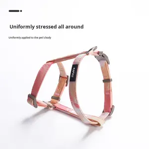 Arnés de correa de gato en forma de I de poliéster a la moda, artefacto Universal para caminar para perros, cinta a prueba de explosiones para mascotas pequeñas - Product Image 3