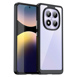 Nuovo arrivo chiaro 2 in 1 <span class=keywords><strong>Cover</strong></span> telefono Anti-goccia quattro angoli di protezione per <span class=keywords><strong>Xiaomi</strong></span> <span class=keywords><strong>Redmi</strong></span> Note 14 Pro/14/14 Pro +/13 custodia Mobile - Product Image 1