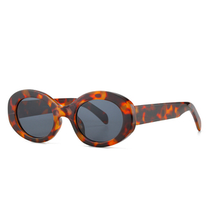 2024 Kính mát khung cho người đàn ông sang trọng cổ điển giá rẻ Kính mát cho nam giới nhỏ khung UV400 rùa vỏ tùy chỉnh kính mát - Product Image 5