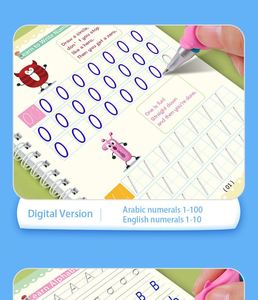 สมุดฝึกเขียนลายเส้นแบบ<span class=keywords><strong>ม</strong></span>ีร่อง ปรับแต่ง<span class=keywords><strong>ภาษา</strong></span>ได้ ใช้ซ้ำได้ สำหรับฝึกคัดลายมือแบบวิเศษ - Product Image 5