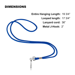 Rond Tissé Bleu Durable En Vrac Lanière Pour Clés Porte-étiquettes Cartes D'identité Porte-clés Employés <span class=keywords><strong>Étudiant</strong></span>s Visiteurs - Product Image 5