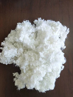 Fiber de silicium en Polyester pour le remplissage, 50 pièces de bonne qualité 7D * 64MM, vierge