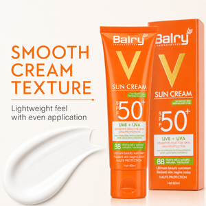 Protector Solar con Color Vegano SPF 50+ para Rostro, Alta Protección UVA y UVB, Crema Solar Anti-Brillo para Piel Sensible, 80 ml para Mujer - Product Image 3
