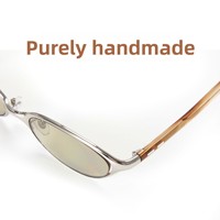 Nouvelles Lunettes de Soleil Simples en Métal GM 2026 pour Femmes, Style Coréen Tendance, Monture Nylon Polarisée Ovale, Style Old Money