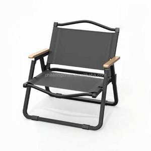 Moderno portatile pieghevole sedia a sdraio in legno da giardino all'aperto elegante tavolo Mobile - Product Image 6