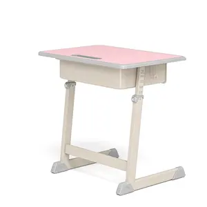 Moderner einstellbarer Schüler-Schreibtisch aus Metall Klassenzimmer Tisch Ausbildungszimmer FÜR Grundschule FÜR WESTEURPA