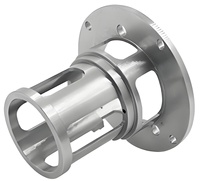 Offre Spéciale Prix Usine Acier Inoxydable Alliage d'Aluminium 6063 Fonction de Perçage de Brides d'Instruments CNC de Haute Précision