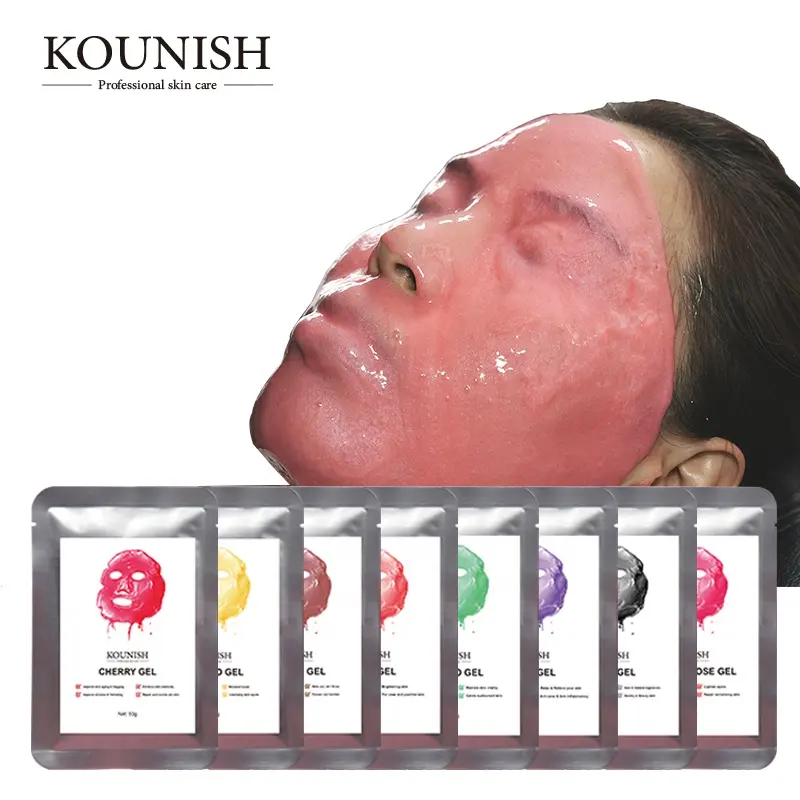 KOUNISH – masque Facial coréen pour le visage, SPA Hydro pêche, Hydrogel, soins de la peau