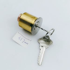 High Quality Solid Brass Mortise Cylinder <strong>Door</strong> Lock with SC1 Keyway for Commercial Storefront <strong>Doors</strong> - Product Image 5